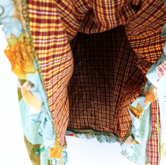 Oilily Graphic Velvet Sleeveless Dress - Picture 12 of 13